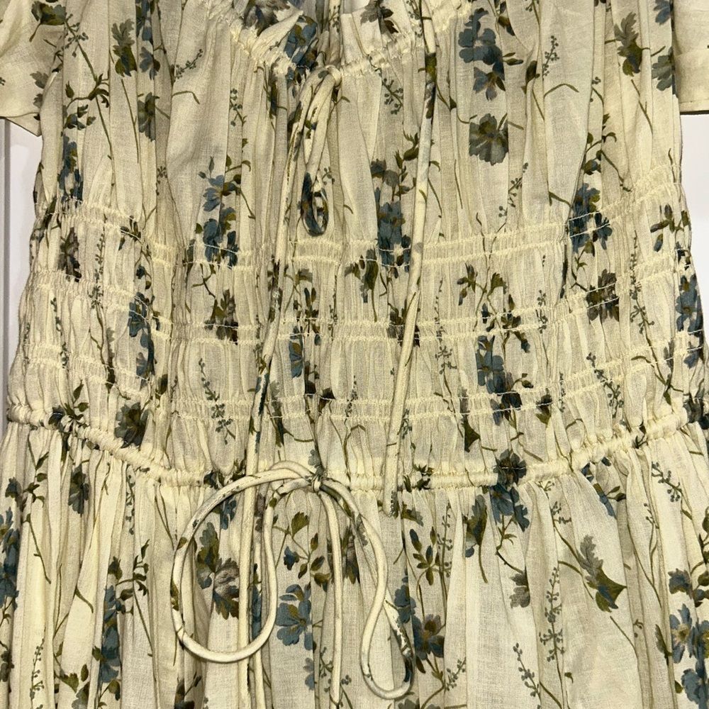 Doen Ashlynn Women's Floral Maxi Dress Size S NWT Organic Cotton Romantic Boho - Picture 5 of 13